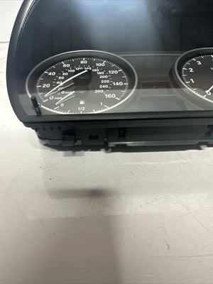 07-10 Bmw E90 E92 E93 335I Cluster Speedometer Instrument Gauge 9166858