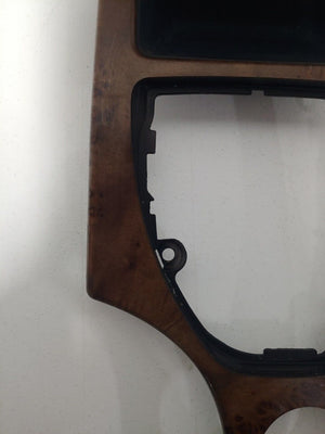 08-10 BMW E60 535i CENTER SHIFT TRIM BEZEL WOODGRAIN OEM USED 6974697