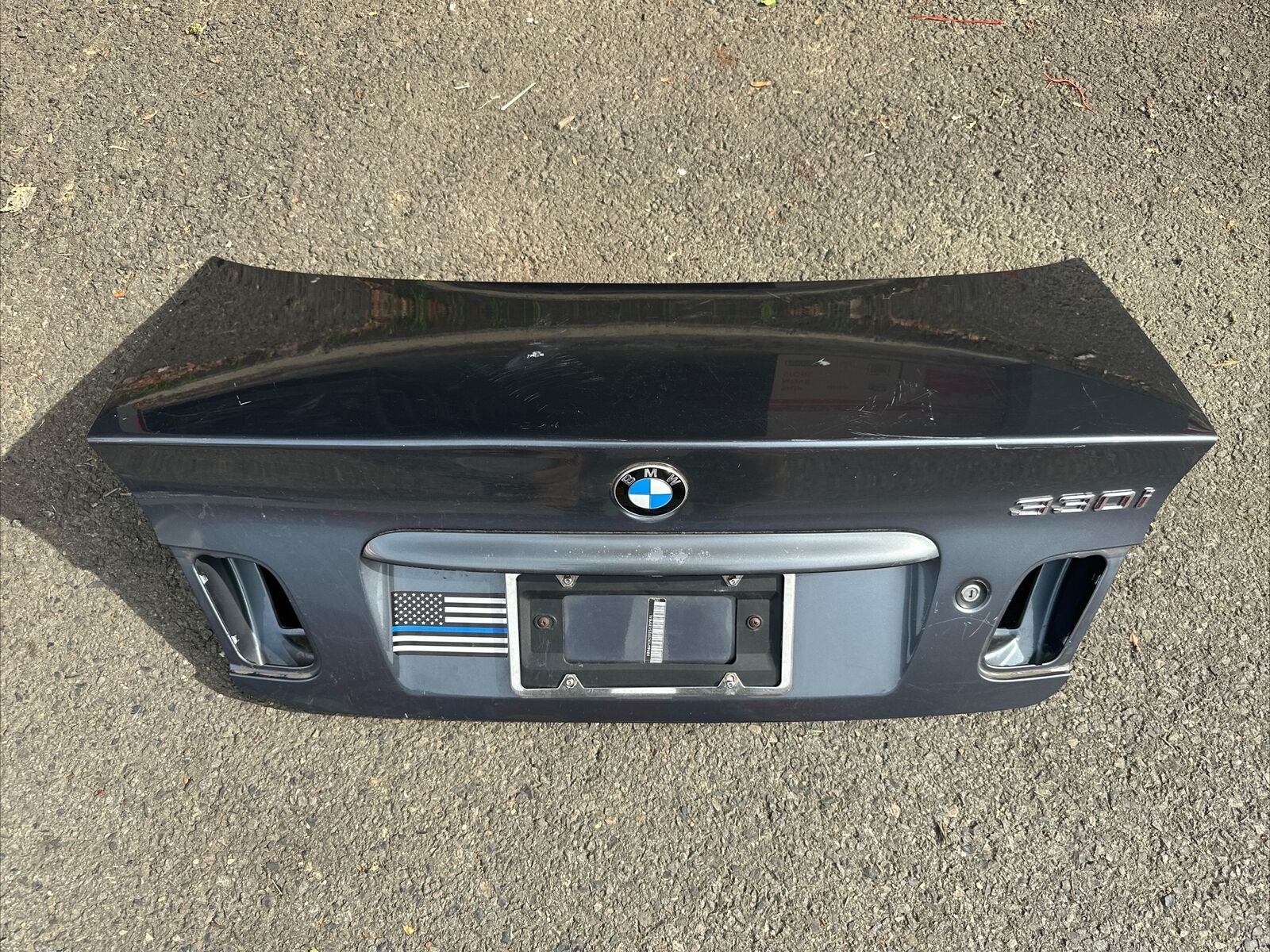 01-05 BMW E46 325i 330i 330xi OEM Sedan Rear Trunk Lid Body Panel