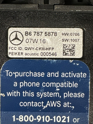 MERCEDES BENZ OEM GL450 ML350 R350 S550 E350 PHONE BLUETOOTH ADAPTER PUCK DONGLE