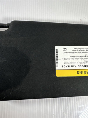 08-14 Mercedes W204 C300 C350 Left Side Sunvisor Sun Visor Black OEM