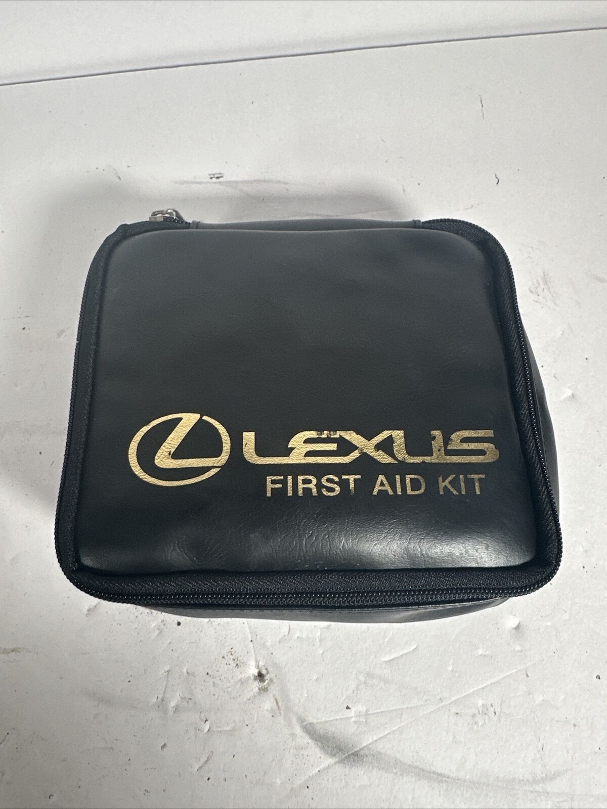 Lexus First Aid Medical Kit w/Soft Case OEM Genuine Factory Original Black/Gold