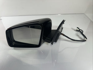 2008-2014 MERCEDES BENZ W204 C250 C300 LEFT DRIVER SIDE DOOR MIRROR BLACK OEM