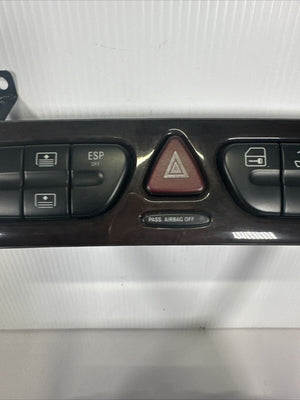 2001-2005 Mercedes-Benz C240 dual zone A/C Auto climate control w wood bezel OEM