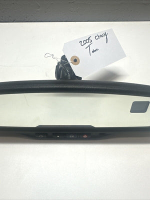 2003-2006 Silverado Sierra Tahoe Yukon Rear View Mirror Auto Dim Compass Temp