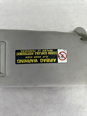 2006 - 2013 LEXUS IS 250 OEM FRONT LEFT LH SIDE SUN SHADE VISOR - LIGHT GRAY