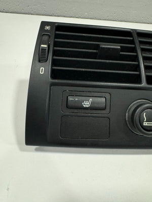 BMW X5 E53 BLACK CENTRAL CONSOLE REAR VENTILATION GRILLE VENT OEM 8409081